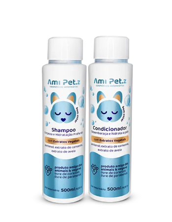 Kit Tô Limpinho BEM ESTAR – Shampoo e Condicionador 500mL